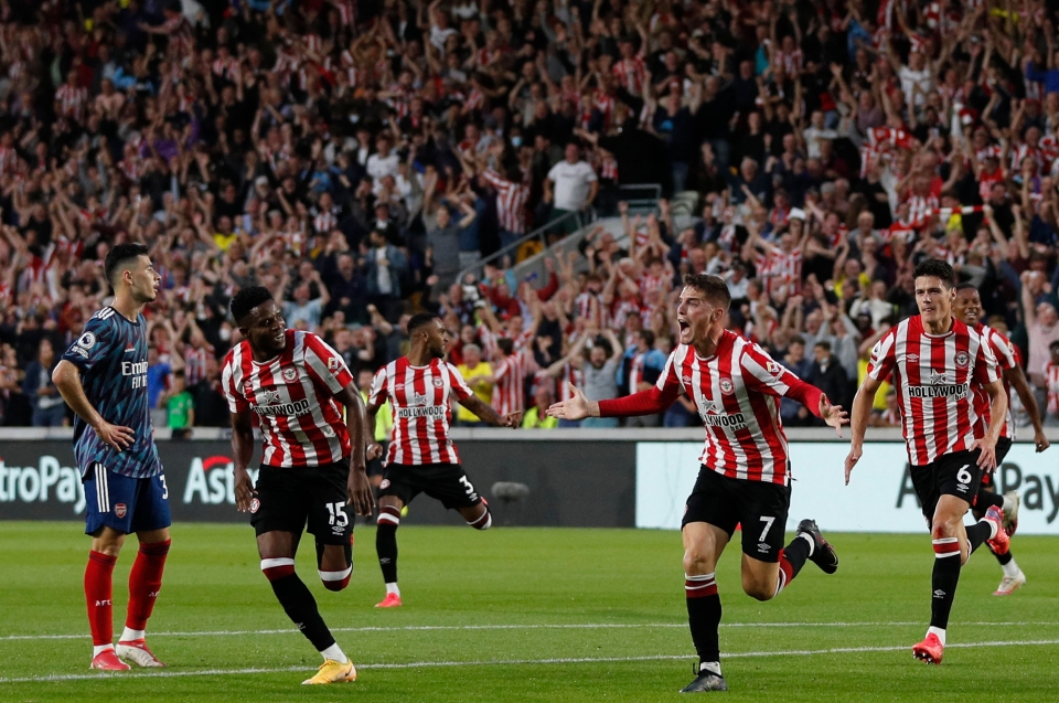 Brentford beat Arsenal 2-0 in the reverse fixture on the opening day of the season