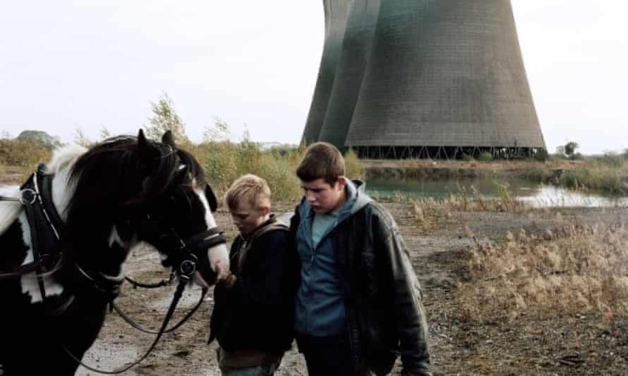 Conner Chapman and Shaun Thomas in The Selfish Giant.