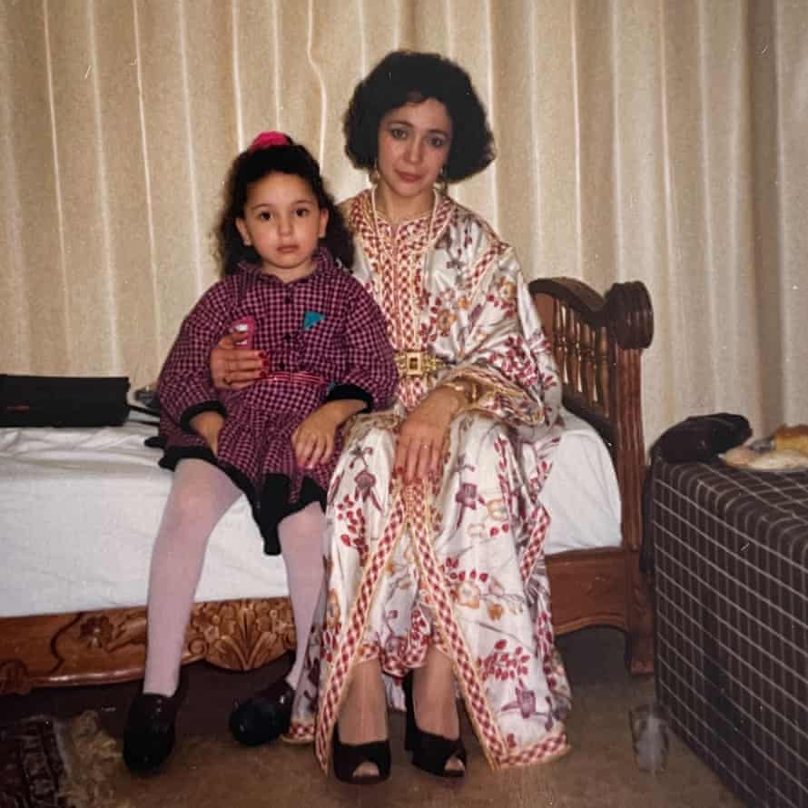 Najate and her daughter Meryem in 1988