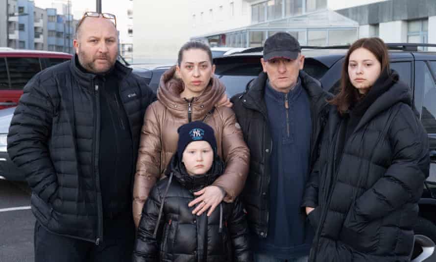 Misha Raminishvili and family