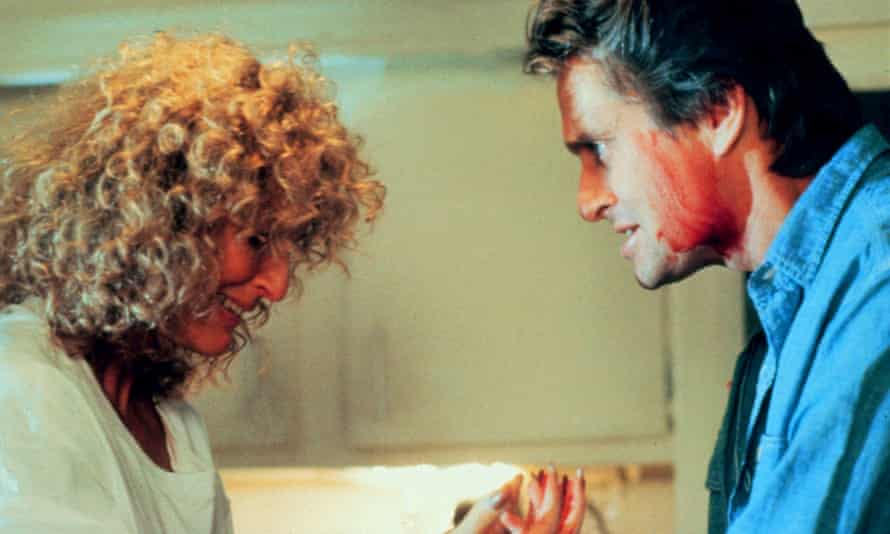 Glenn Close and Michael Douglass in 1987's Fatal Attraction.