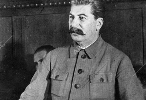 Stalin, en su despacho