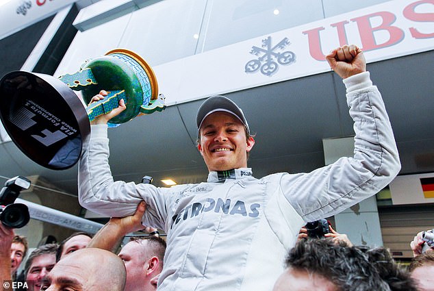 Nico Rosberg took his maiden grand prix win while with Mercedes at the 2012 Chinese GP