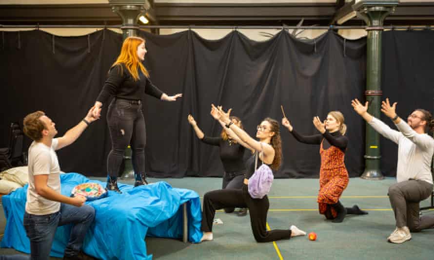 Rehearsals for Witch by Freya Waley-Cohen at Royal Academy of Music, London, March 2022