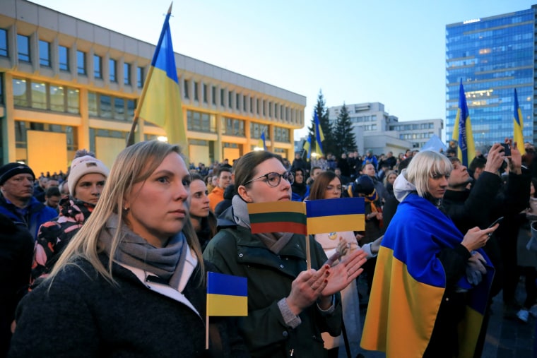 LITHUANIA-UKRAINE-RUSSIA-CONFLICT-DEMONSTRATION