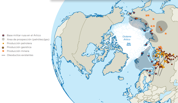 Rusia, cuestiones militares y energéticas en torno al Ártico