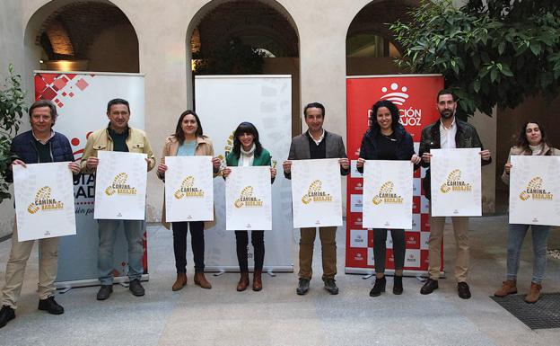 Presentation of the second edition of the program 'Camina Badajoz'.