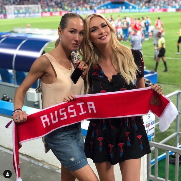 Victoria Lopyreva was front and center at the 2018 World Cup in Russia
