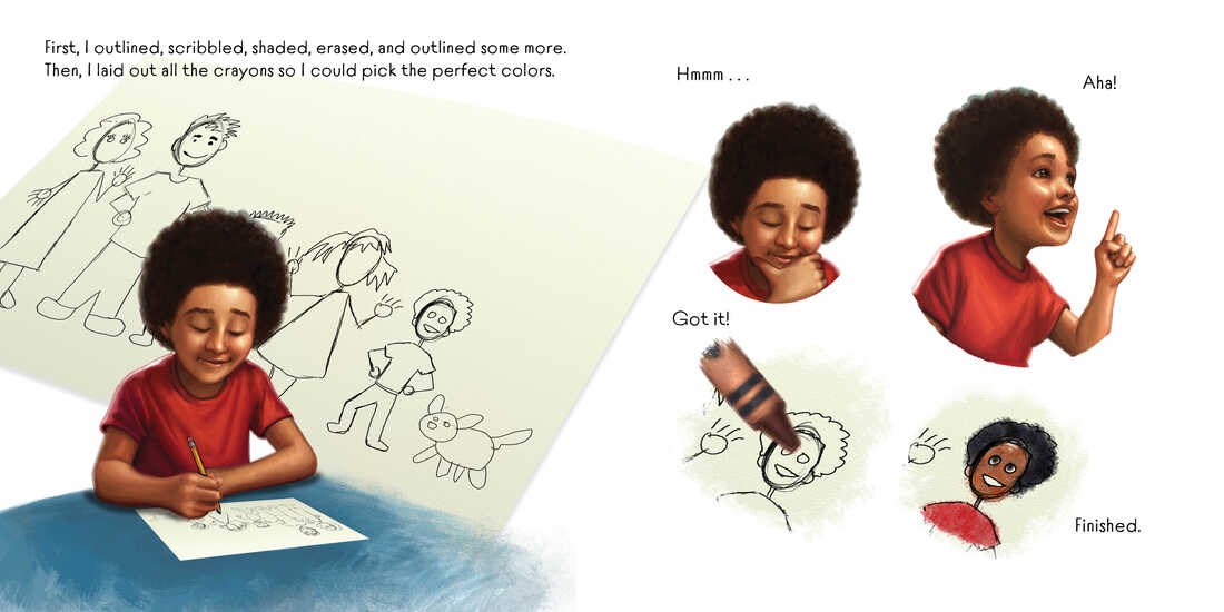 I Color Myself Different, written by Colin Kaepernick and illustrated by Eric Wilkerson