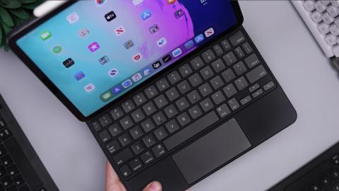 iPad Pro with keyboard