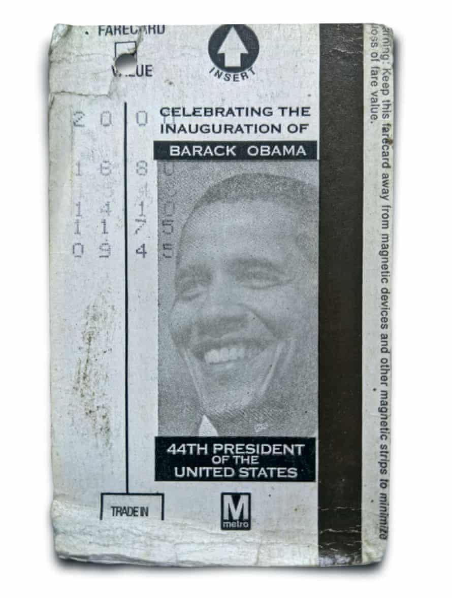 prized ticket for Barack Obama’s inauguration