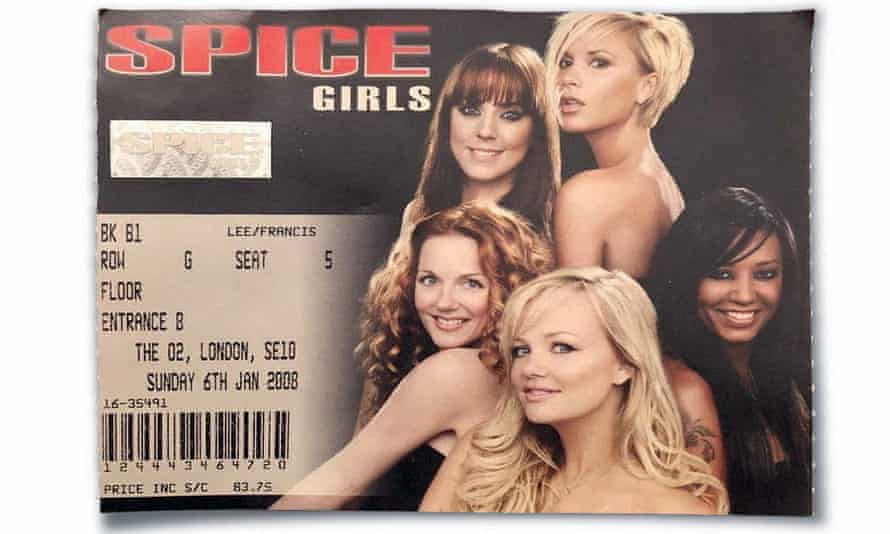 Alim Kheraj’s Spice Girls ticket