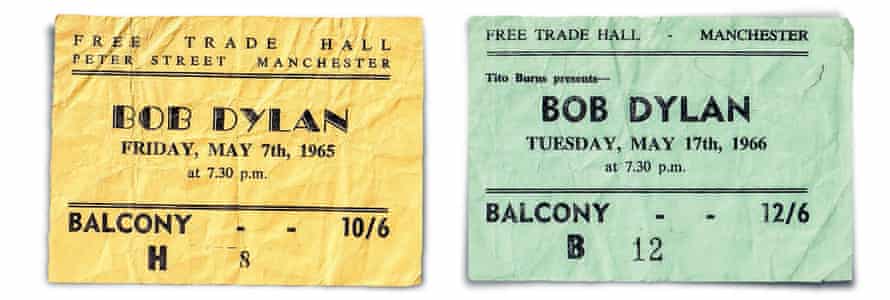 Tickets for Bob Dylan’s two shows at Manchester’s Free Trade Hall