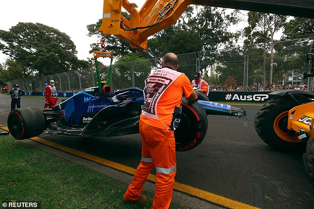 Both drivers were forced out of the qualifying session with repairs needed before the race