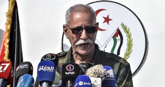 Brahim Gali, líder del Frente Polisario