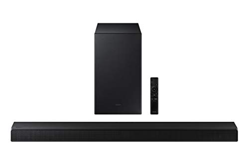 Samsung HW-A550 Soundbar - 3D surround sound, DTS Virtual:X, Dolby Digital 2.0, Bass boost with Bass Boost mode, Wireless Subwoofer, Sound, Game Mode and Bluetooth connection