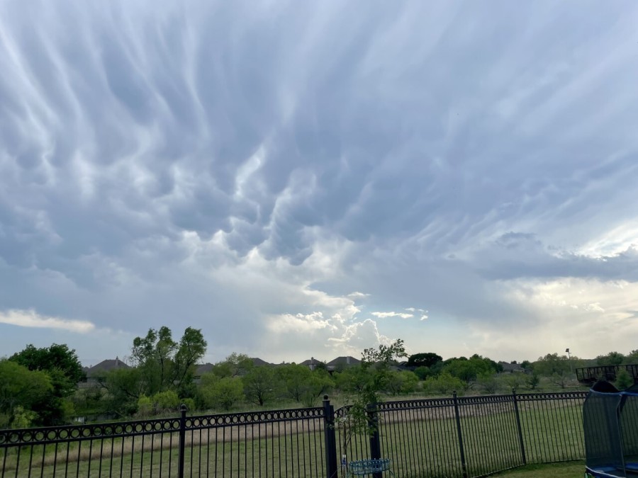 Storm clouds in Buda, Texas on April 12, 2022 (KXAN Viewer Photo)