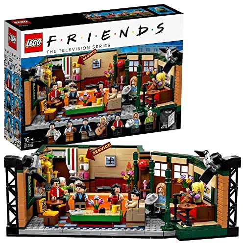 LEGO 21319 Ideas Central Perk, Friends Series Café with Mini Figures, Model to Build for Children +16 Years and Adults