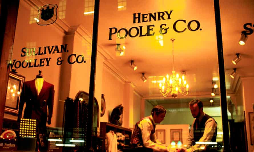 Henry Poole & Co on Savile Row, the family firm of Simon Cundey.