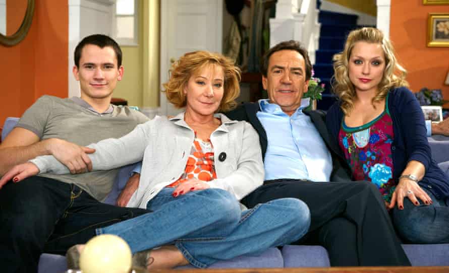 Lindsay with Zoë Wanamaker (centre) in Our Family.