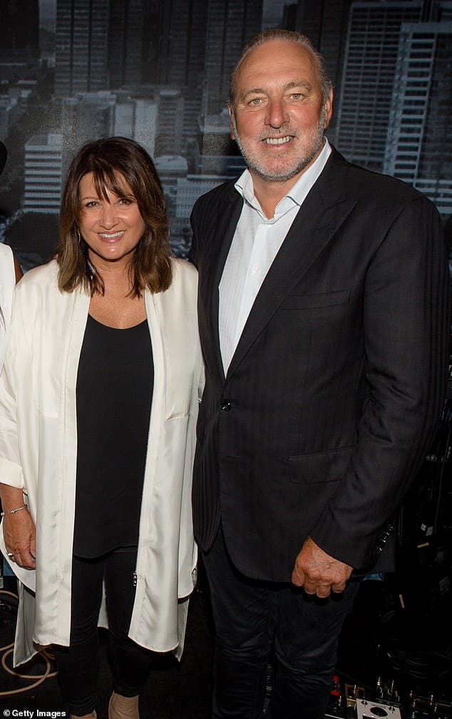 Hillsong co-founder Brian Houston (pictured, with Bobbie) has lashed out at the megachurch after his wife was made redundant via text