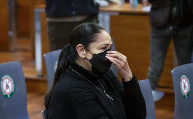 Isabel Pantoja, during the last trial. 