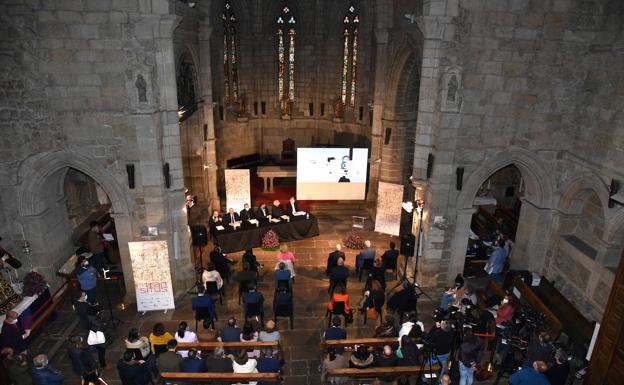 Presentation of the XXVI edition of The Ages of Man in the church of San Nicolás. 