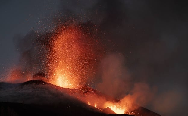 Cumbre Vieja volcano, in La Palma.