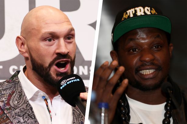 Tyson Fury and Dillian Whyte will exchange words for the first time in a press conference ahead of their Wembley showdown. (Photos: Getty Images)