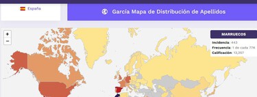 With this website you can see how popular your last name is around the world and discover more curiosities about your name