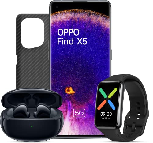 OPPO Find X5 Lite 5G + Gift Pack - 256GB Smartphone, 8GB RAM, Dual SIM, 6.43