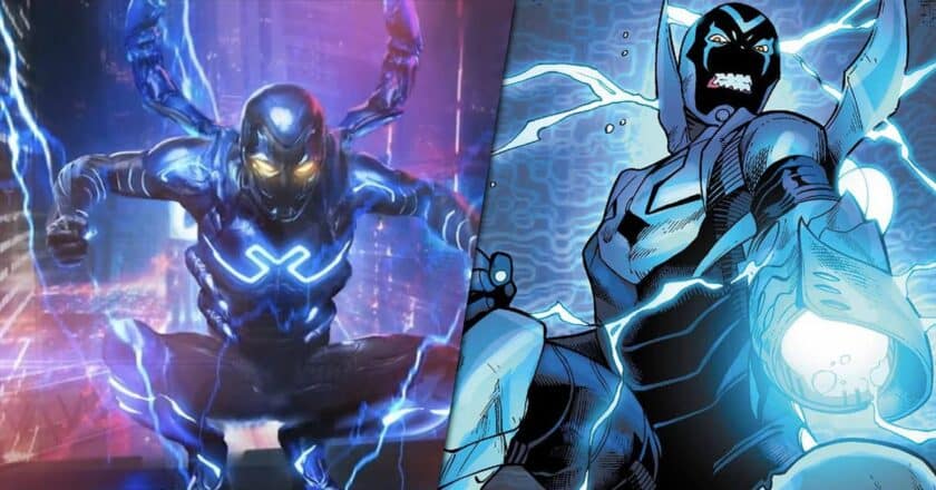 Blue Beetle Co-Creator Reacts to First Costume Photos, Reveals Bizarre Connection to DC Movie