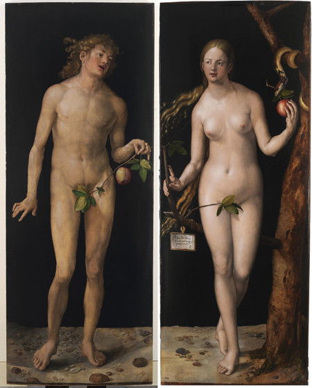 Albrecht Durer Adam And Eve Prado 2