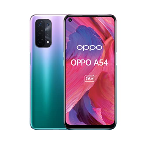 OPPO A54 5G - Smartphone 64GB, 4GB RAM, Dual SIM, Fast Charge 18W - Purple