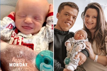 Little People's Tori Roloff shares cute snap of smiling newborn son Josiah