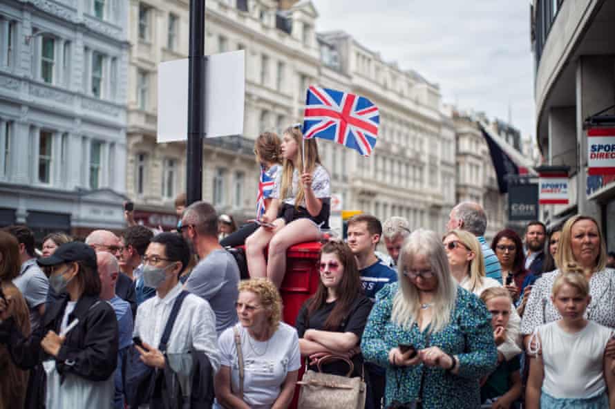 Jubilee celebrations in London, 3 June