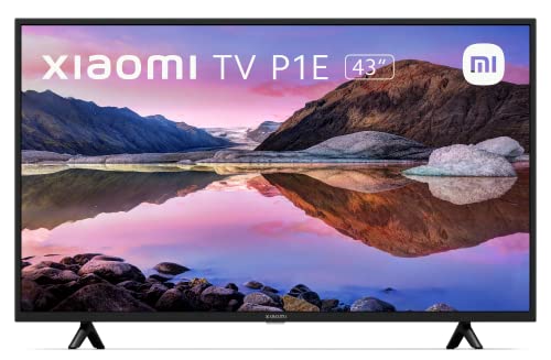 Xiaomi Smart TV P1E 43 inches (UHD, HDR 10, MEMC, triple tuner, Android, Prime Video, Netflix, integrated Google Assistant, bluetooth, HDMI 2.0, USB) [Modelo 2021]