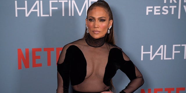 Jennifer Lopez attended the premiere of her new Netflix documentary 
