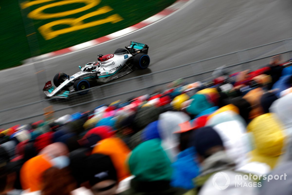 Mercedes is still suffering with bouncing with its 2022 F1 car