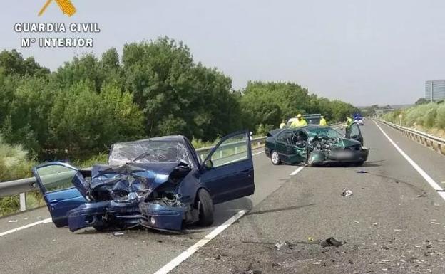 State in which the vehicles have been left after the accident. 